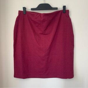 Old Navy Pencil Skirt, Maroon, Size L
